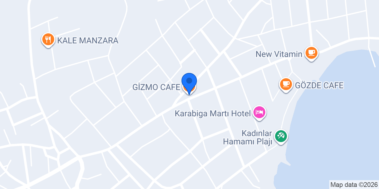 GİZMO CAFE konumu
