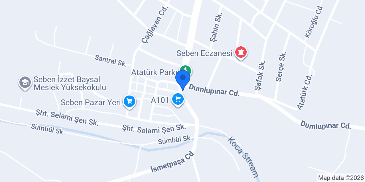 Seben Otel/Bulut Cafe konumu