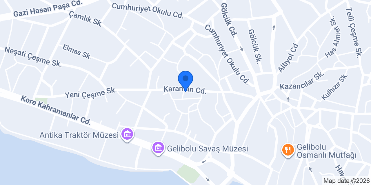Gönül Dostları Çayevi konumu