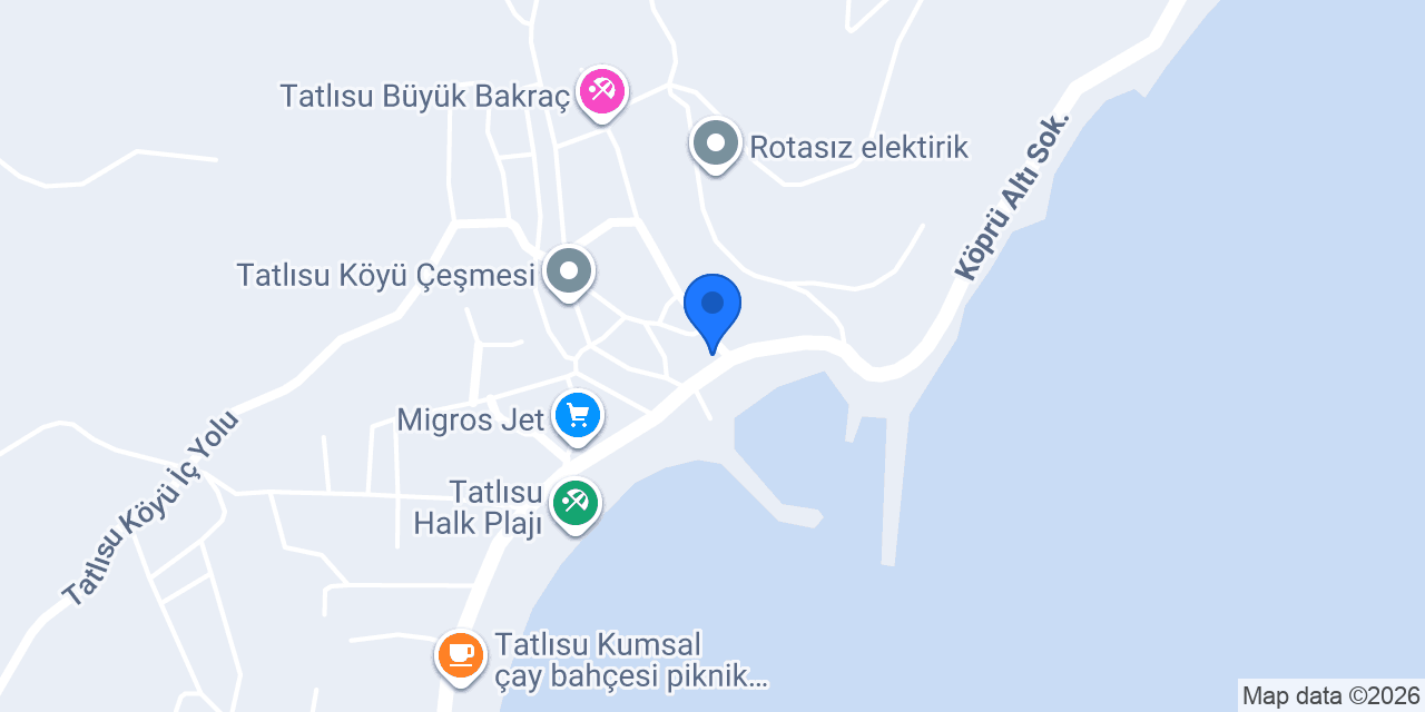 Tatlısu Ekmek Simit Poğaça Pastane konumu