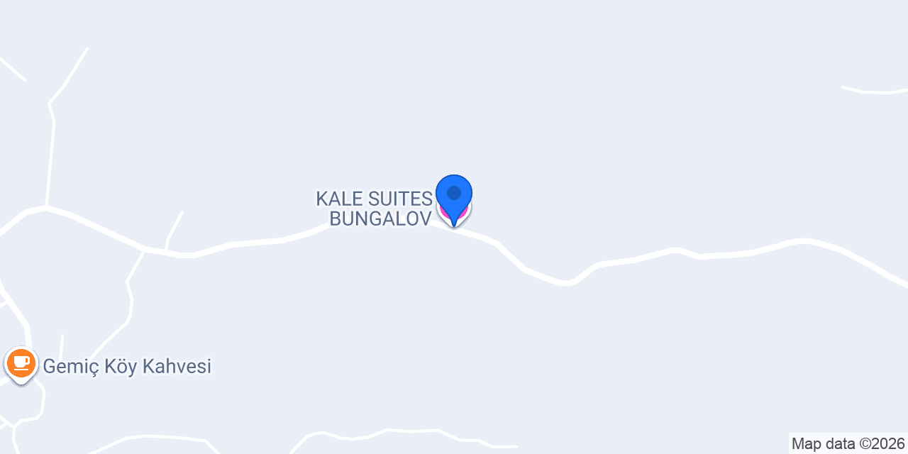 KALE SUITES BUNGALOV konumu