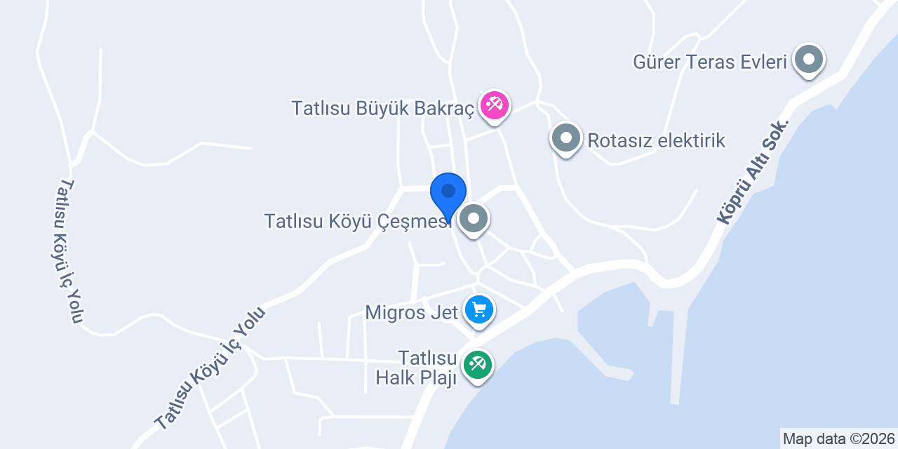 Ptt-tatlısu Acentesi konumu