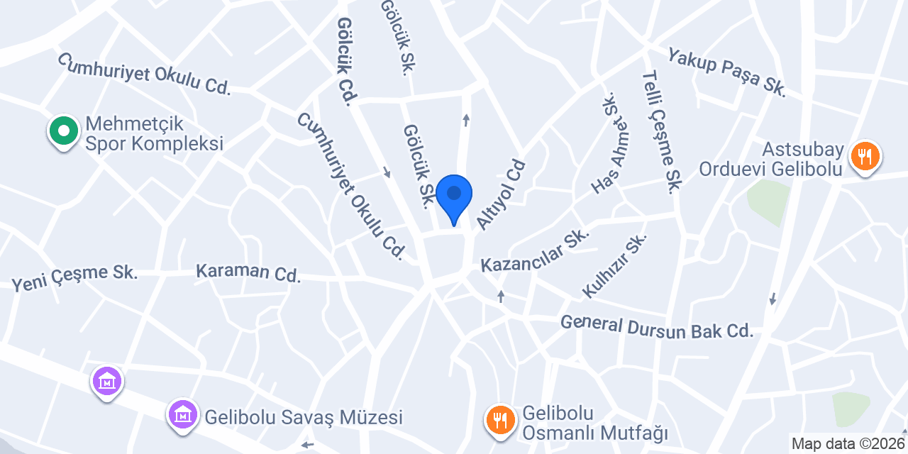 Aşıkyeni Yapı Market konumu