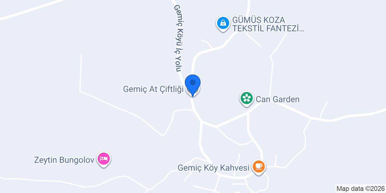 Gemiç At Çiftliği konumu