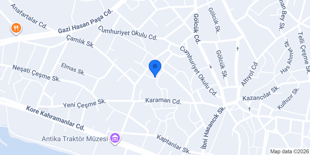 Ceka Perçin konumu