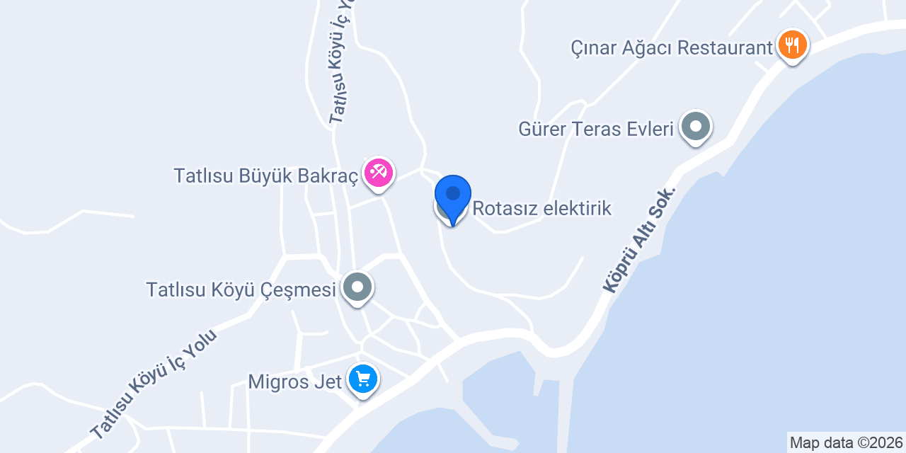 Rotasız elektirik konumu