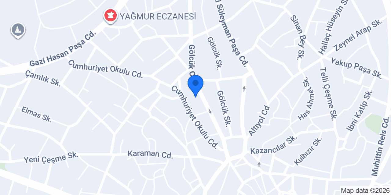 Özatalay Perde Çolak Ticaret konumu