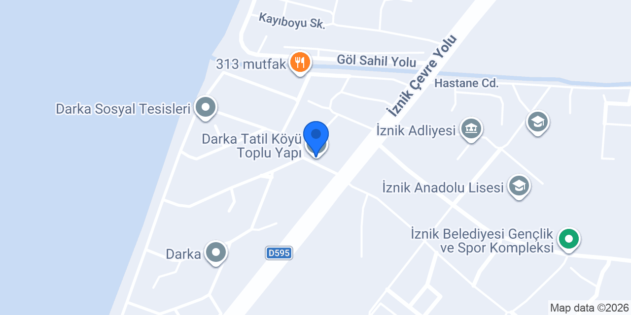 Darka Tatil Köyü Toplu Yapı konumu