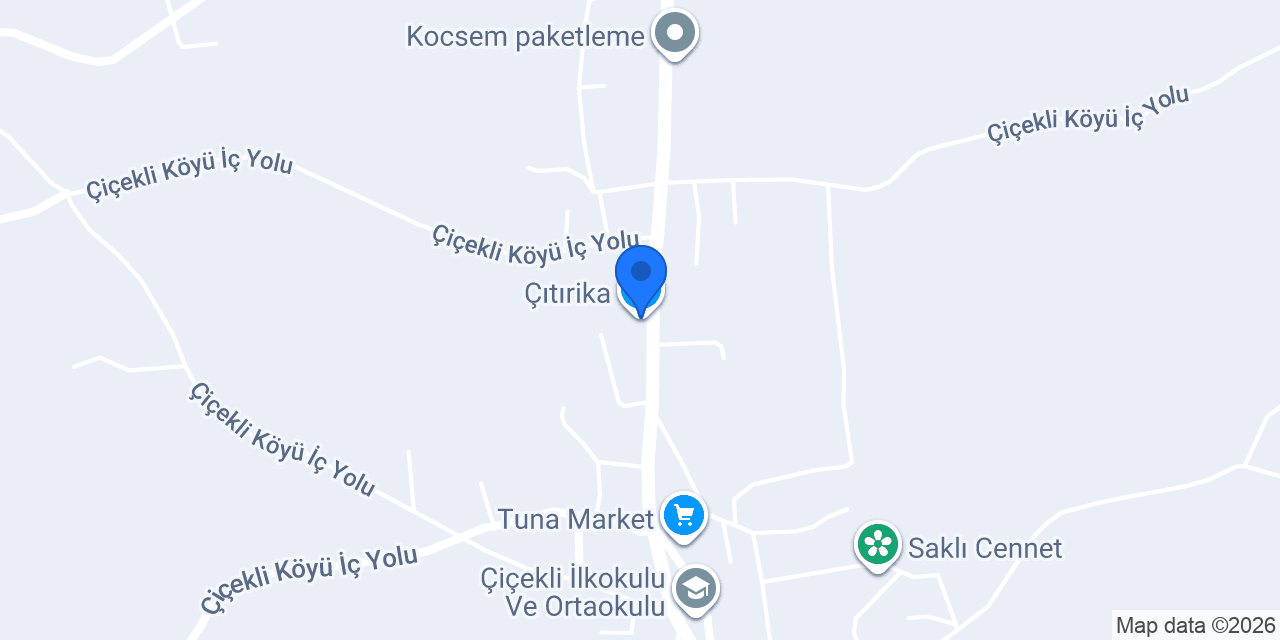 Çıtırika konumu