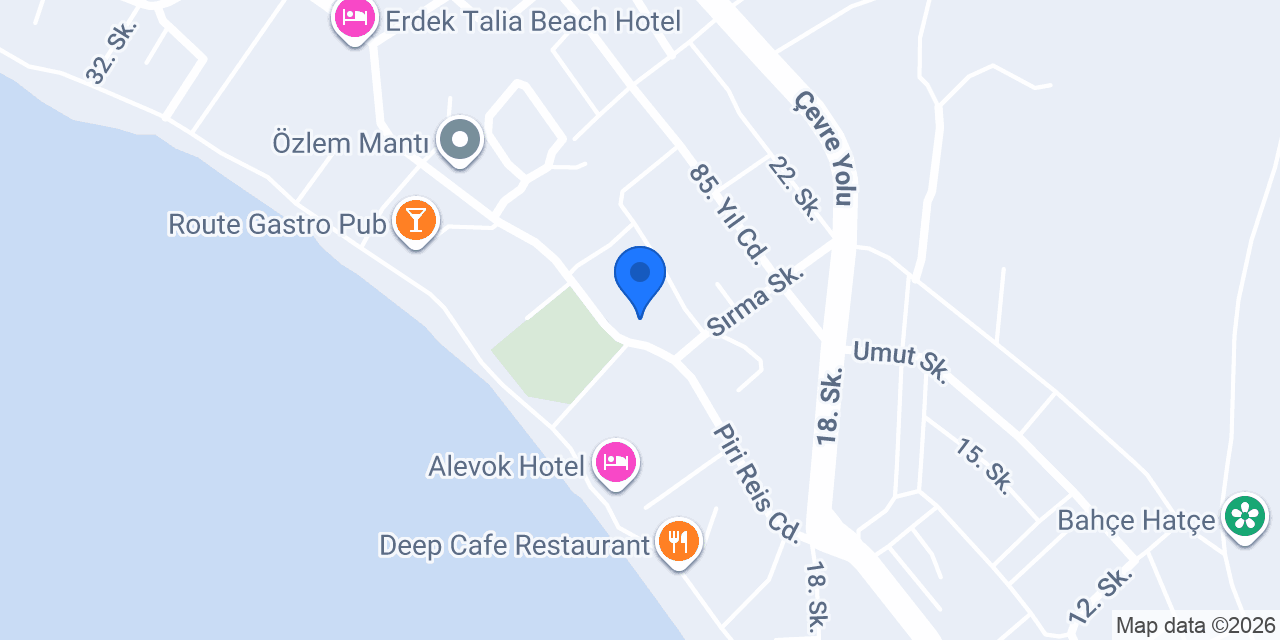 Parla Garden Erdek konumu