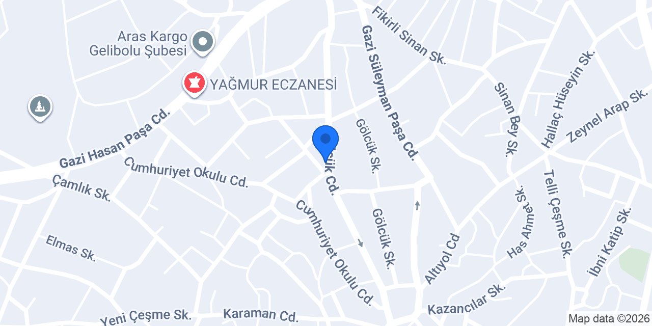 Deniz Yapı konumu