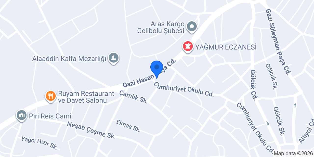 CANPOLAT YAPI DEKORASYON konumu