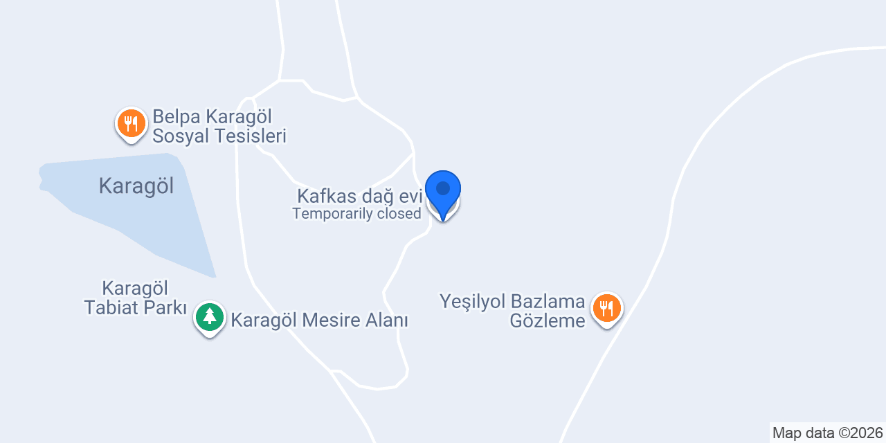 Kafkas dağ evi konumu