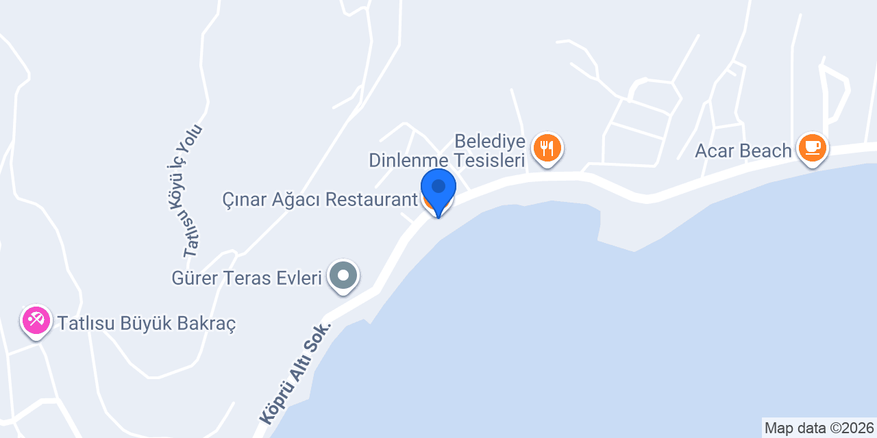 Çınar Ağacı Restaurant konumu