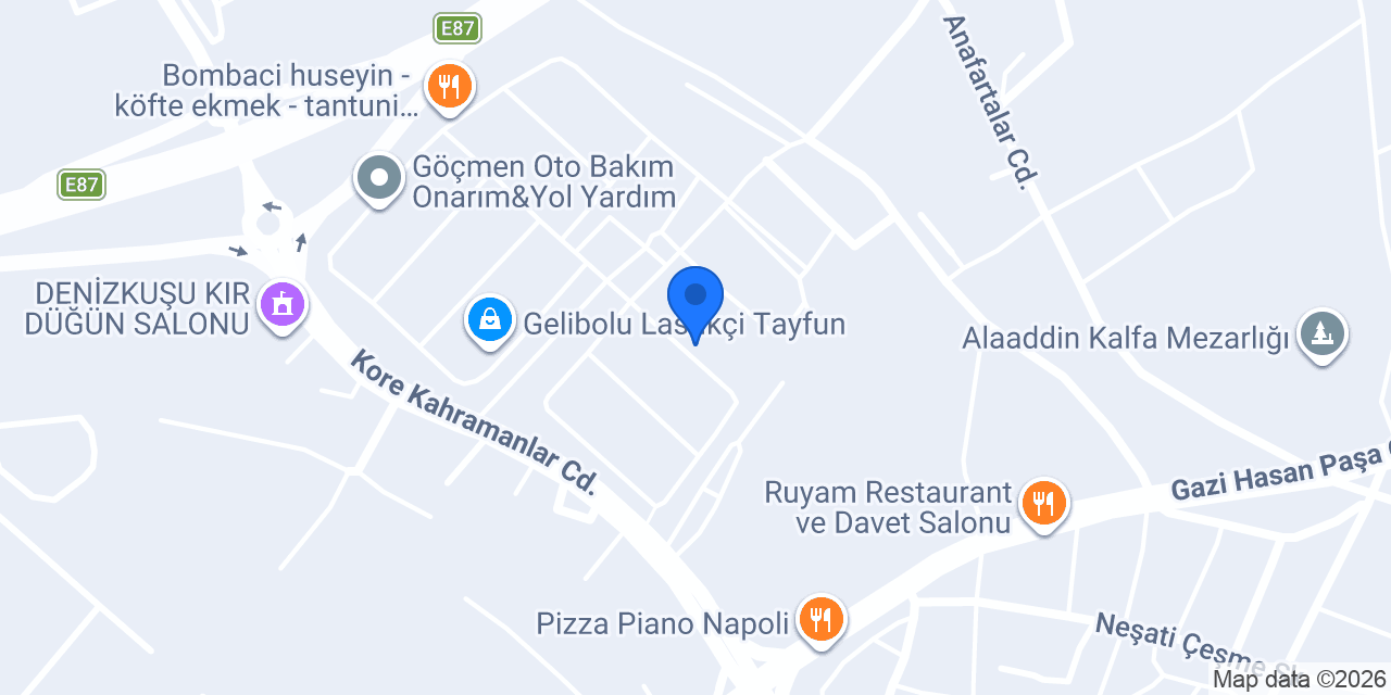 ACAR Mobilya & Dekorasyon konumu