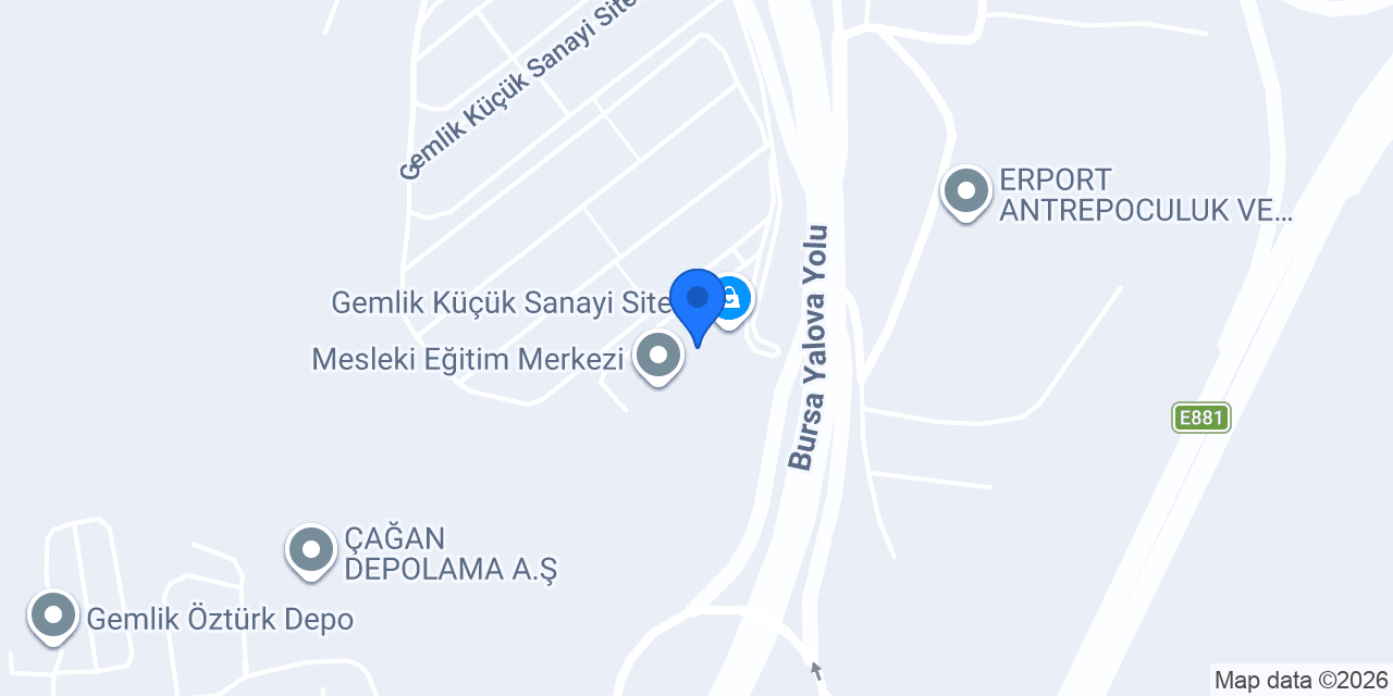 İkibe Otomotiv & Endüstriyel konumu