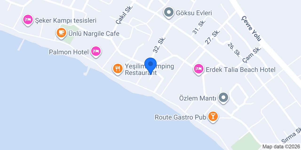 Masal Evleri Erdek konumu