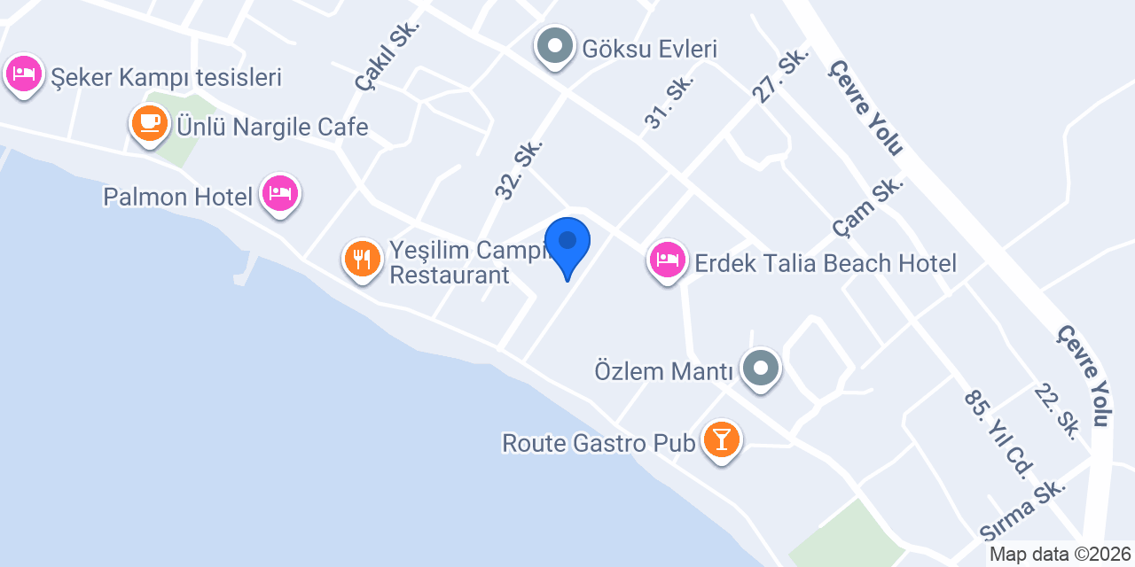 Erdek Agrigento Resort Hotel konumu