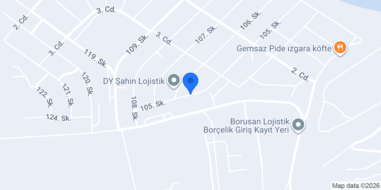 MG Group Lojistik LTd Şti konumu