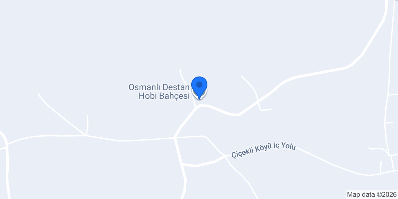 Osmanlı Destan Hobi Bahçesi konumu