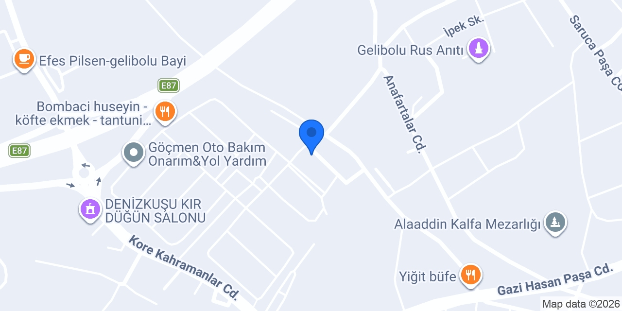 Dağlı Mobilya konumu