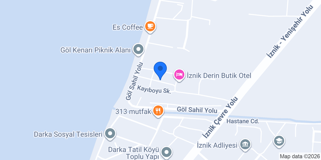 İZNİK EMLAK konumu