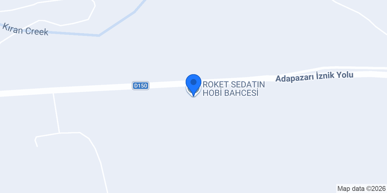 ROKET SEDATIN HOBİ BAHCESİ konumu