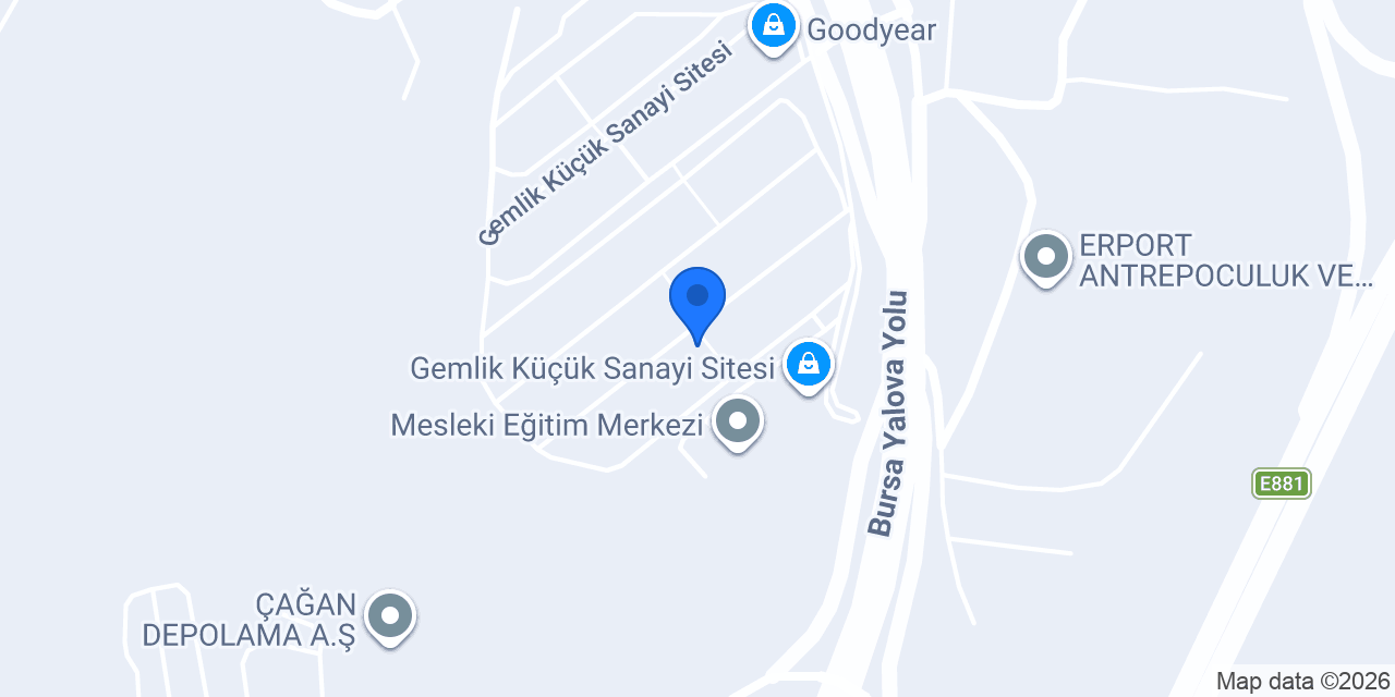Ayyıldız Dorse konumu