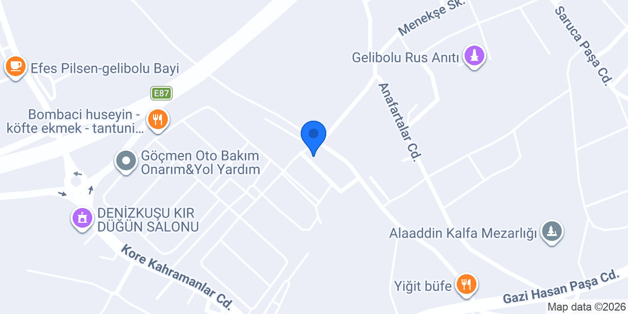 Bodur Hali Yikama konumu