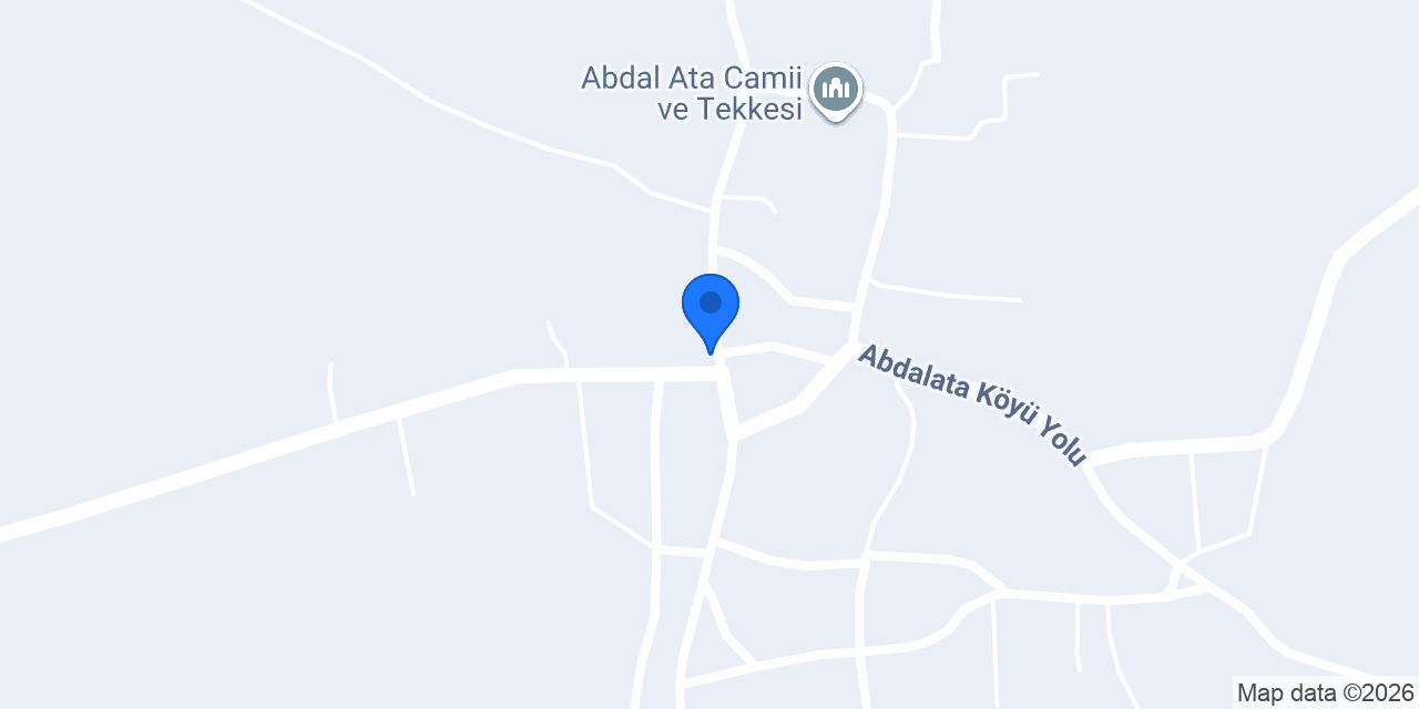 Abdalata Aile Sağlığı Merkezi konumu