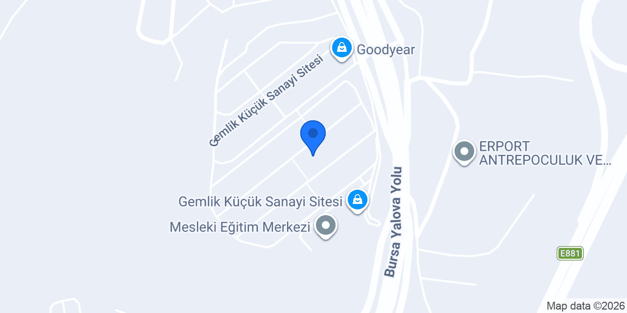 Erciyes Metal konumu
