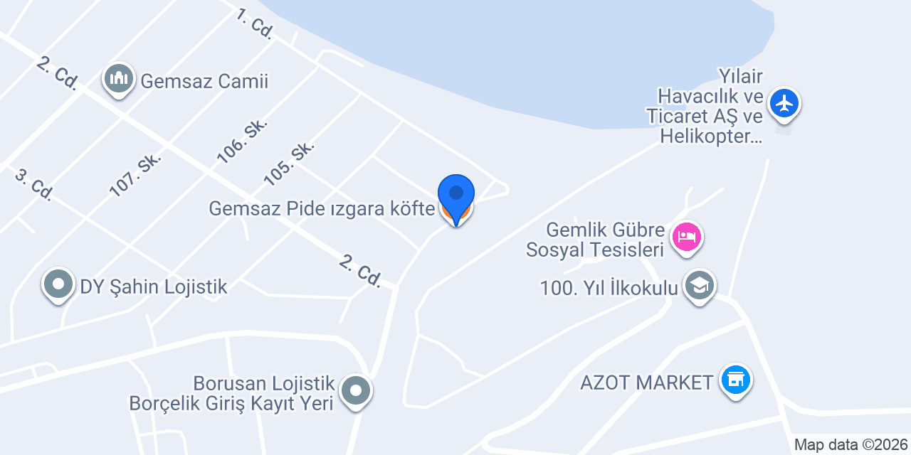 Gemsaz Pide ızgara köfte konumu