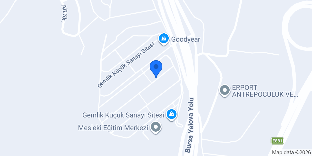 Gemlik Çalçene Cafe&Fastfood konumu