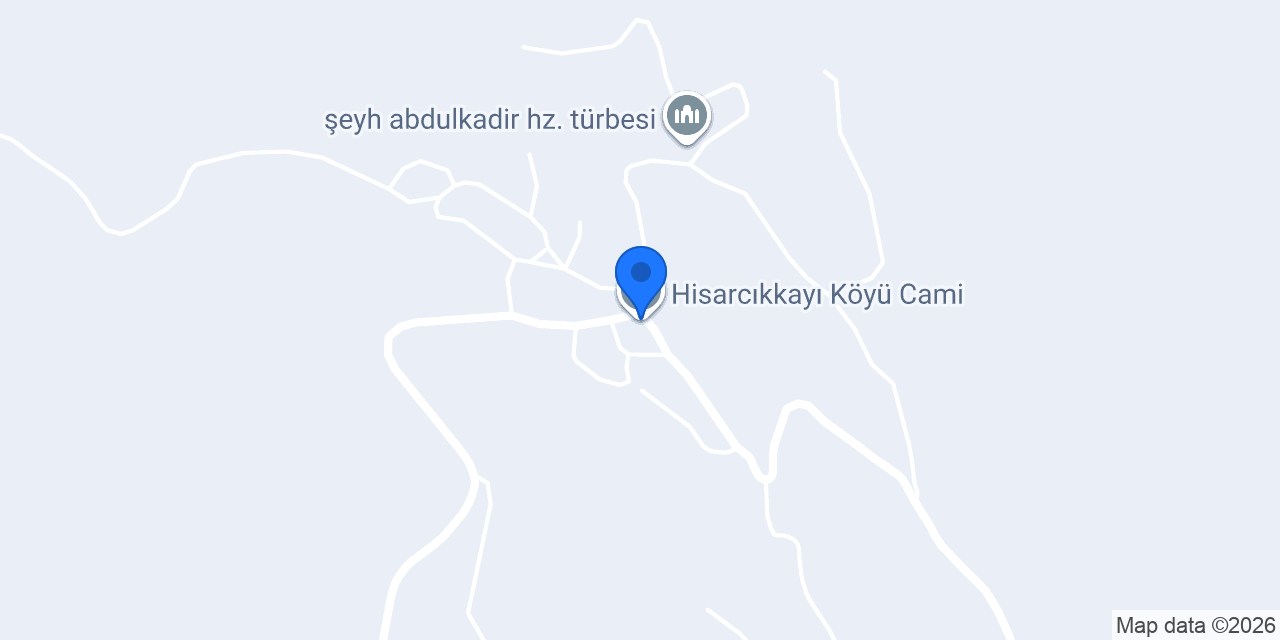 Hisarcıkkayı Köyü Muhtarlığı konumu