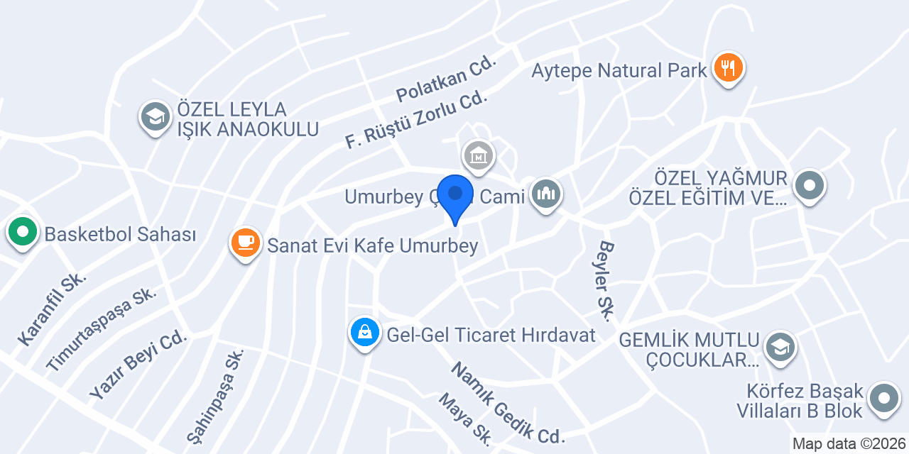Celal Bayar Vakfı konumu