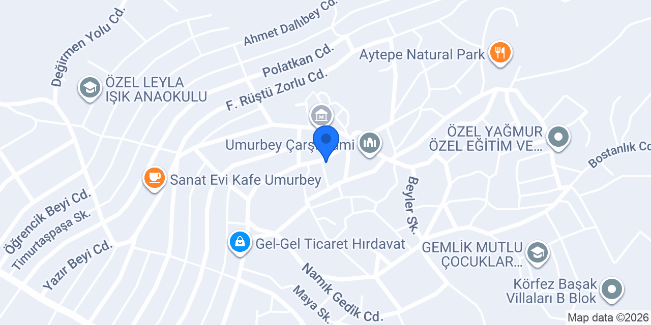 Uludağ Fast Food konumu