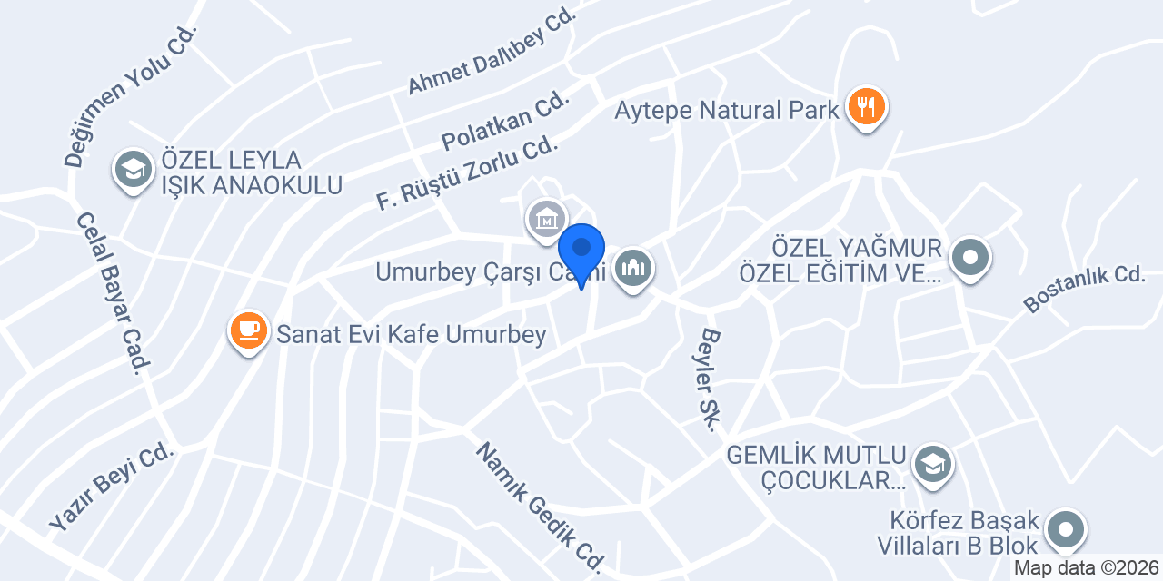GÜNER EMLAK konumu