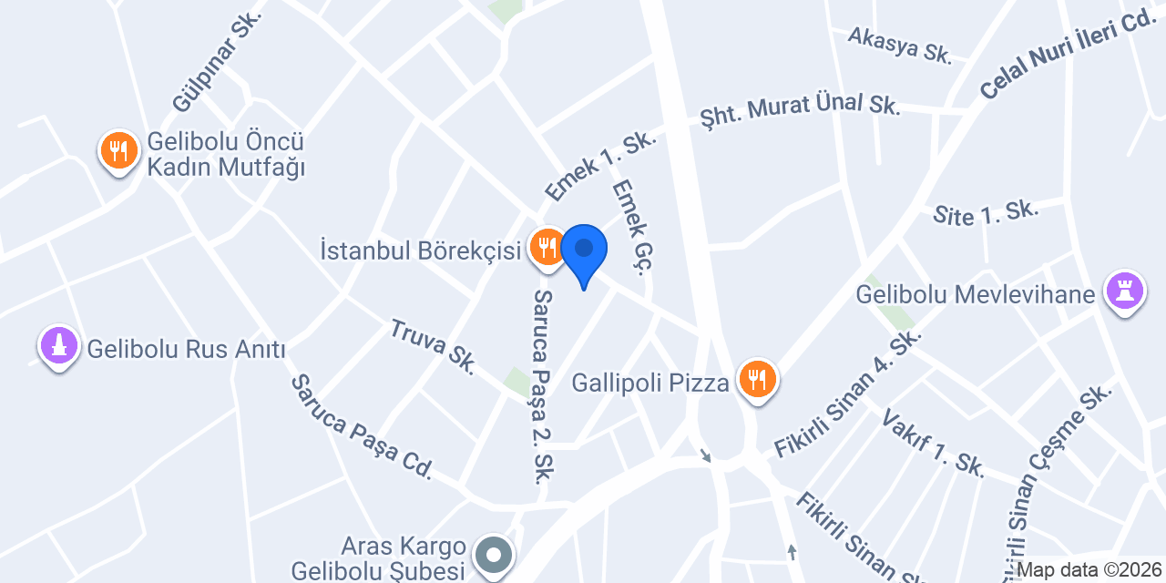 Yeşilçam Cafe Fastfood konumu