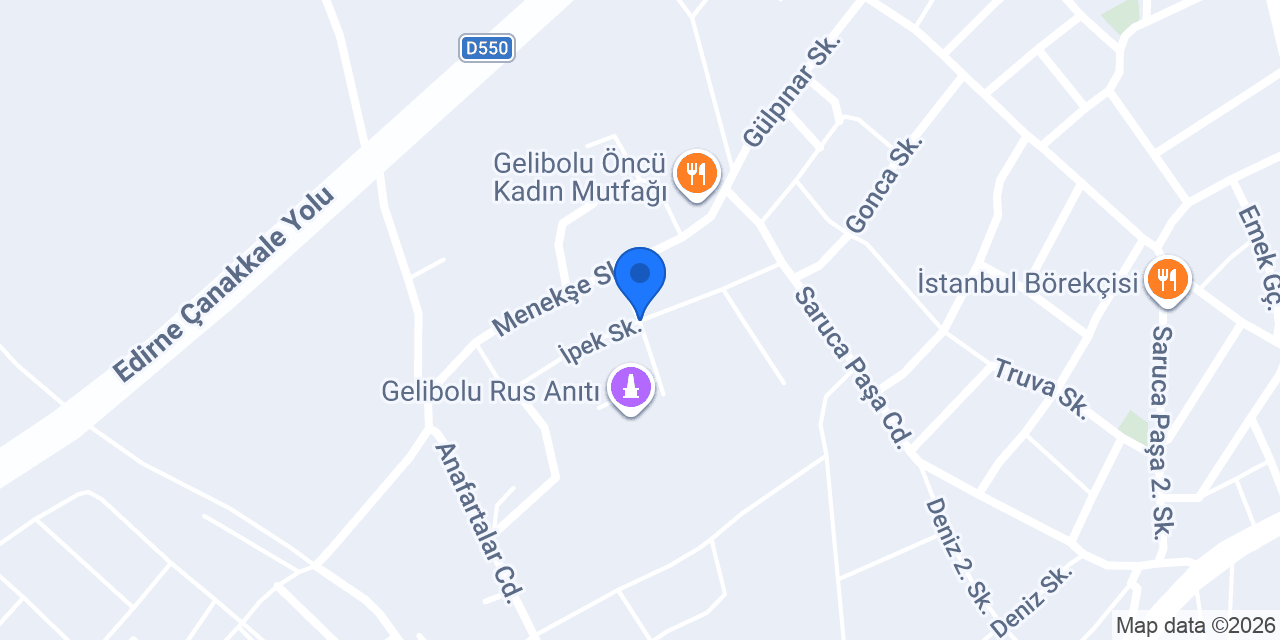 ApartPansiyon konumu