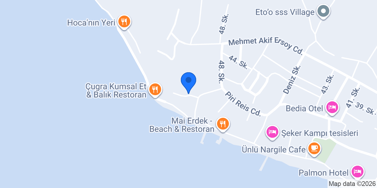 Kumsal beach & camping konumu