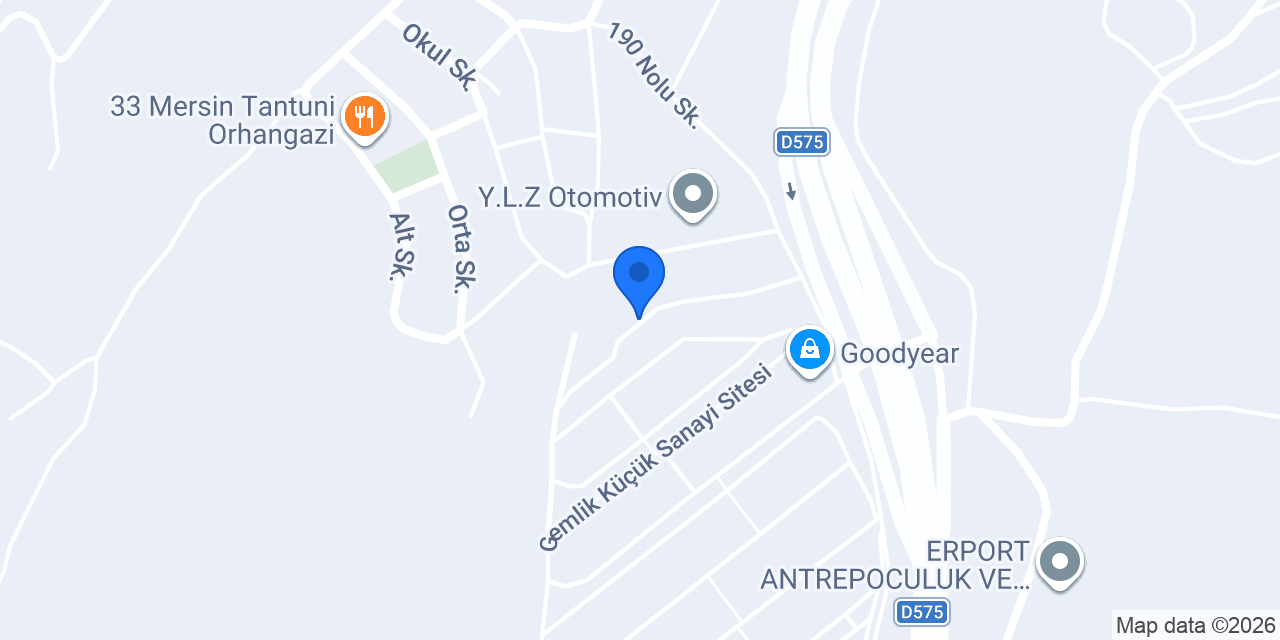 Avrasya Tedarik konumu