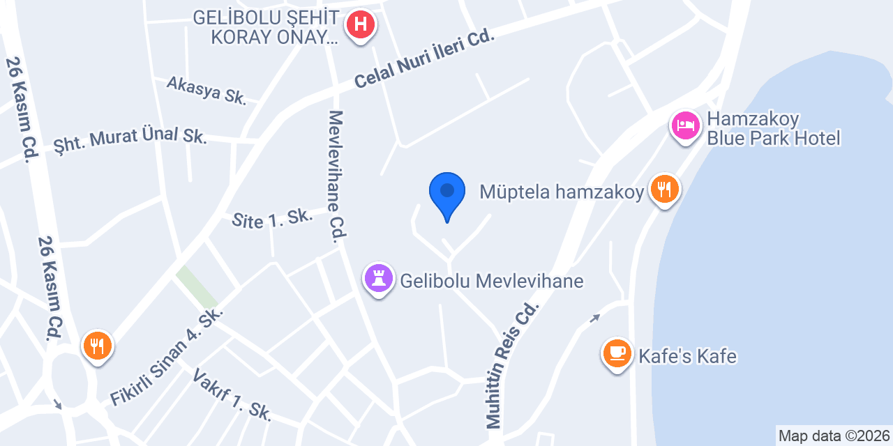 Gelibolu Devlet Hastanesi Ek Binası konumu