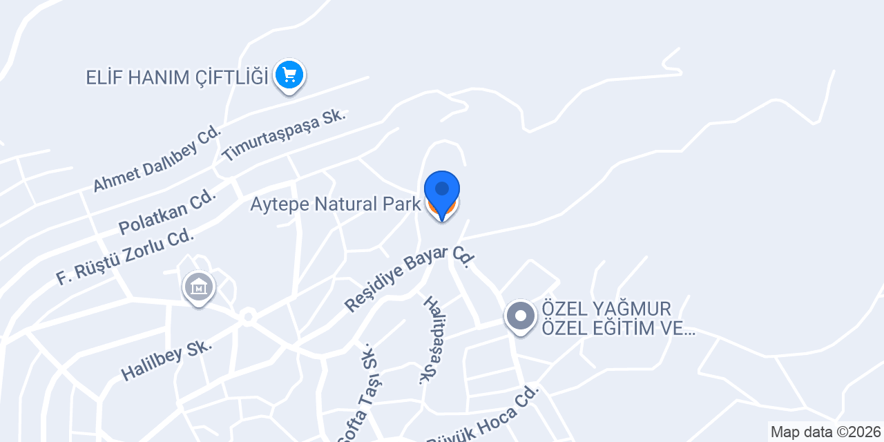 Aytepe Natural Park konumu