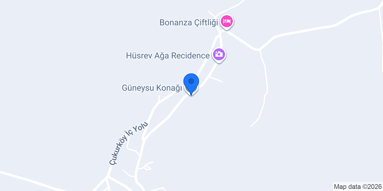 Güneysu Konağı konumu