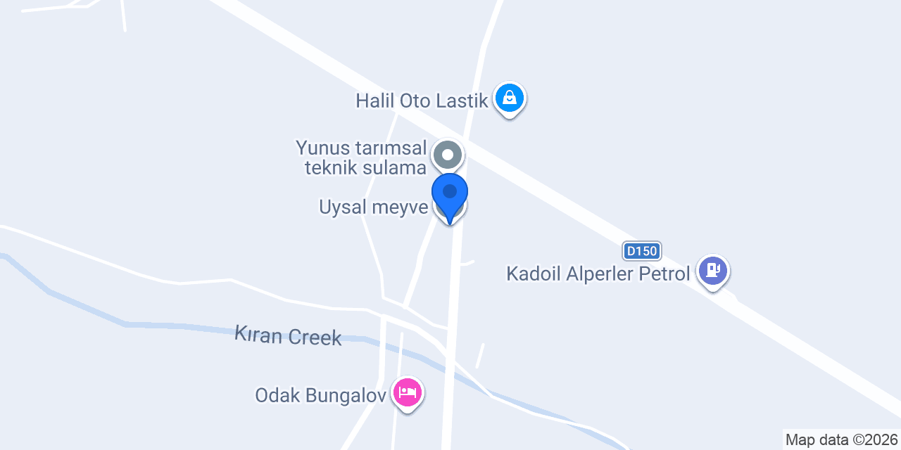 Uysal meyve konumu