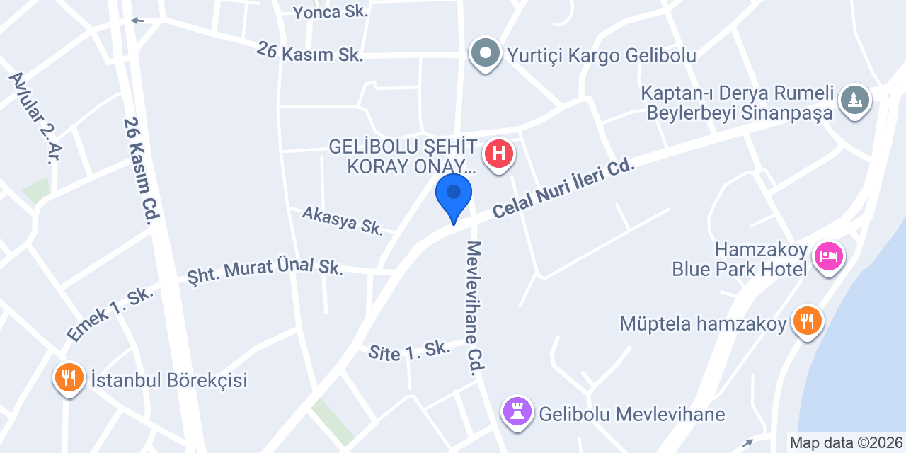Şimal Eczanesi konumu
