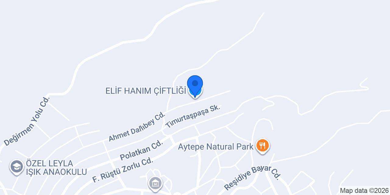 ELİF HANIM ÇİFTLİĞİ konumu