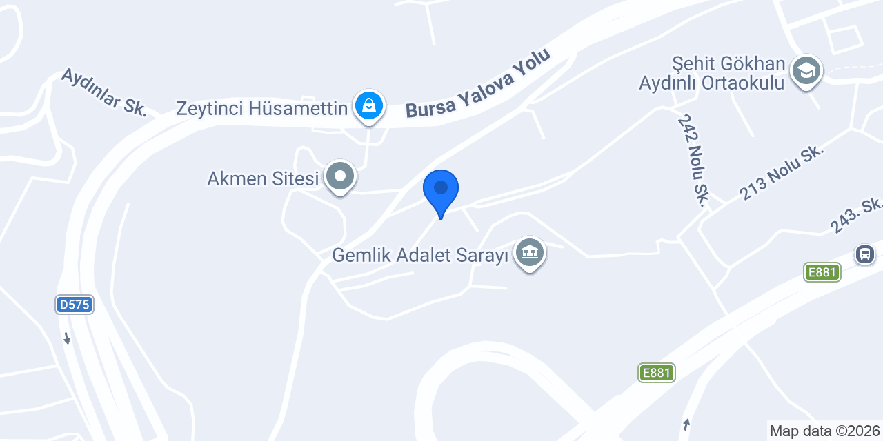 Hisarlife Sitesi konumu