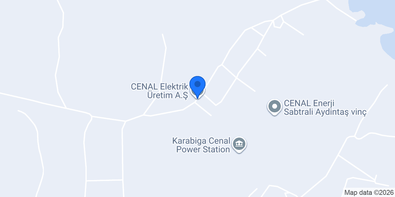 CENAL Elektrik Üretim A.Ş. konumu