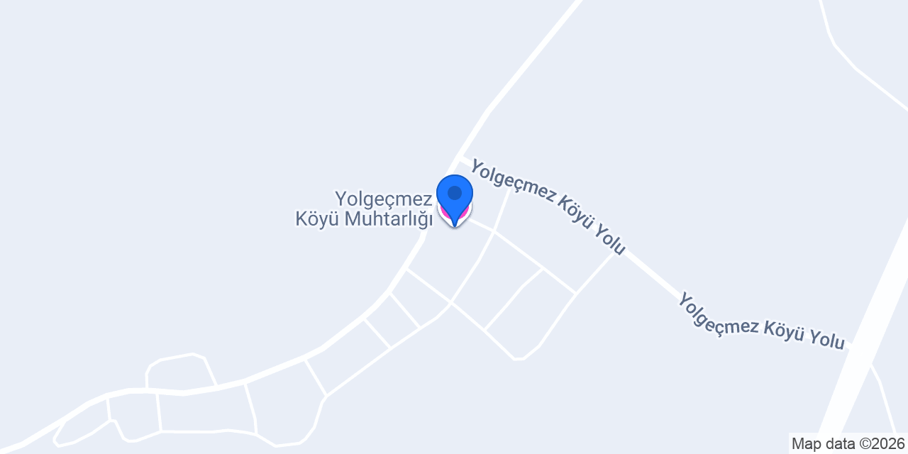Yolgeçmez Köyü Muhtarlığı konumu